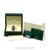 Rolex Oyster Perpetual 34 with its green box, booklet and warranty card - Thumbnail 1