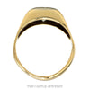 Front-facing view of the 10k yellow gold 2ct diamond solitaire ring - Thumbnail 3