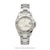 Rolex Yacht-Master 168622 with platinum dial on Oyster bracelet — front view - Thumbnail 1