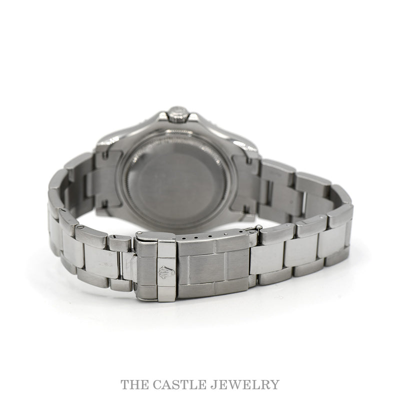 Caseback of Rolex Yacht-Master 168622
