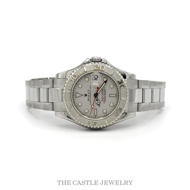 Angled front view of Rolex Yacht-Master 168622 Rolesium