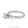 .70ct Round Diamond Solitaire Engagement Ring in 14k White Gold - Thumbnail 3