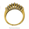 1cttw 9 Marquise Cut Diamond Band in 14k Yellow Gold - Thumbnail 2