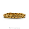 Tiffany & Co Designer 7 1/4 Inch Woven Byzantine Bracelet in 14k Yellow Gold - Thumbnail 1