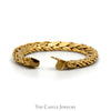 Tiffany & Co Designer 7 1/4 Inch Woven Byzantine Bracelet in 14k Yellow Gold - Thumbnail 2