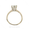 Front-facing view of the 14k white gold 1.06ct diamond 6-prong solitaire - Thumbnail 3