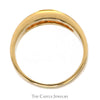 6 Channel Set Diamond Wedding Band in 14k Yellow Gold - Size 6.5 - Thumbnail 2