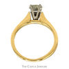 1/2ct Heart Cut Diamond Solitaire Engagement Ring in 14k Yellow Gold - Thumbnail 2