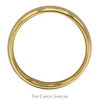 5mm Polished Comfort Fit Wedding Band in 14k Yellow Gold - Thumbnail 2
