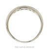 Channel Set 6 Round Diamond Wedding Band in 14k White Gold - Thumbnail 3