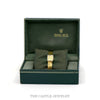 The vintage ladies Rolex cocktail watch in its green Rolex presentation box - Thumbnail 2