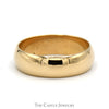 6mm Polished Wedding Band in 14k Yellow Gold - Size 9.25 - Thumbnail 1