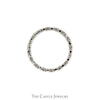 Circle of Love Diamond Pendant in 14k White Gold - Thumbnail 1