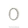 Circle of Love Diamond Pendant in 14k White Gold - Thumbnail 2