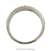 .20cttw Round Diamond Wedding Band in 10k White Gold - Thumbnail 2