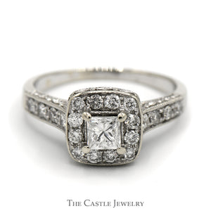 Cathedral Setting Engagement Rings | Diamond Solitaires & Halo Rings ...