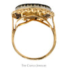 1851 Liberty Coin Ring with Diamond Rope Designed Bezel in 14k Yellow Gold Mounting - Thumbnail 2