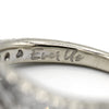 Ever Us Double Diamond Engagement Ring with Diamond Accented Bypass Sides in 14k White Gold - Thumbnail 4