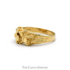 Nugget Style Ring in 14k Yellow Gold - Size 11 - Thumbnail 3