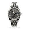 41mm Rolex Datejust 126334 with Gray Slate Diamond Dial and Jubilee Band in Stainless Steel - Thumbnail 1