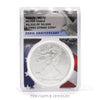 2026 American Silver Eagle ANACS MS70 First Strike, 250th Anniversary label #49322 — obverse, Walking Liberty - Thumbnail 1