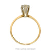 1ct Marquise Cut Diamond Solitaire Engagement Ring in 14k Yellow Gold 6 Prong Mounting - Thumbnail 3