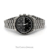 OMEGA Speedmaster Moonwatch Professional with Black Dial and Bezel in Stainless Steel - Thumbnail 5