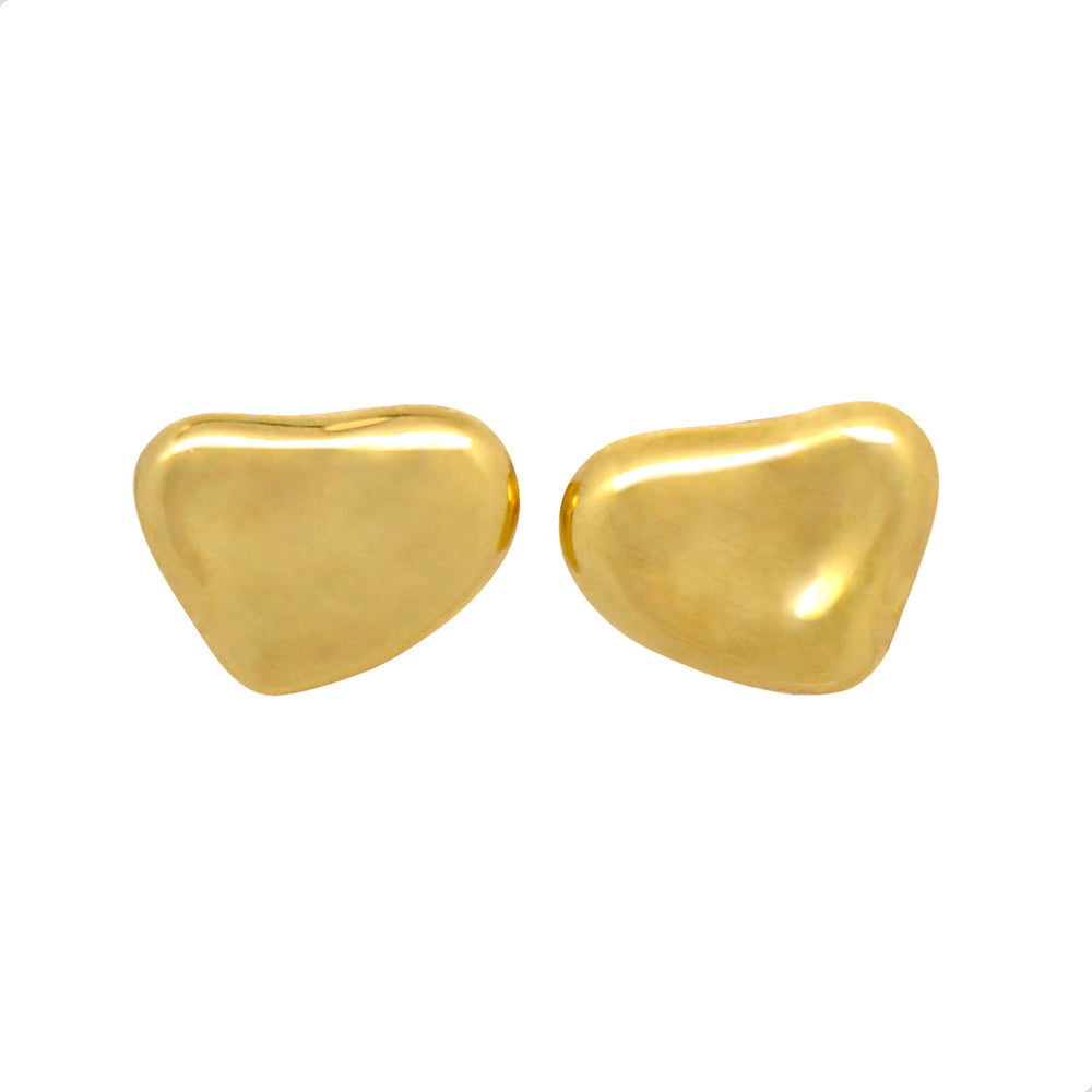 Tiffany & Co. Elsa Peretti 18k Yellow Gold Bean Design Studs