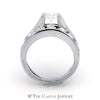 2.25cttw Princess Cut Diamond Bridal Set in 14k White Gold - Thumbnail 2