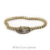 Link Diamond Tennis Bracelet 2cttw In 14K Yellow Gold - Thumbnail 2