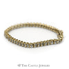 Link Diamond Tennis Bracelet 2cttw In 14K Yellow Gold - Thumbnail 1