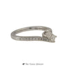Ever Us .50cttw Diamond Two Stone Ring with Round Brilliant Cut Diamond Sides - Thumbnail 3