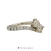 Ever Us 1cttw Double Round Brilliant Cut Diamond 2 Stone Ring w/ Diamond Sides in 14K - Thumbnail 3