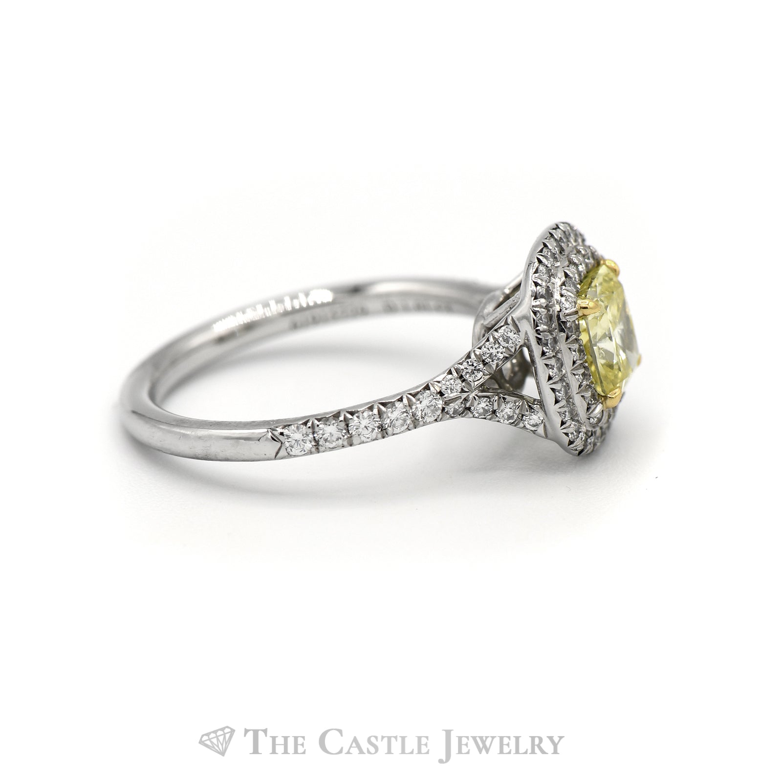 Luxury 10 Carat, Fancy Light Yellow Diamond Rings. – VK. Diamonds