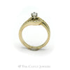 Marquise Cut Diamond Bridal Set with Diamond Accents in 14k Yellow Gold - Thumbnail 2