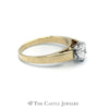 Round Brilliant Cut .63ct Diamond Solitaire Engagement Ring - Thumbnail 3
