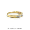 .50CTTW Channel Set Wedding Band 14KT Yellow Gold - Thumbnail 3