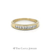 .50CTTW Channel Set Wedding Band 14KT Yellow Gold - Thumbnail 1