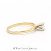 .38ct Round Diamond Solitaire Engagement Ring in 14k Yellow Gold - Thumbnail 3