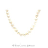 Sterling Silver Pearl Necklace, Bracelet and Earring Set - Thumbnail 2