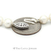 Sterling Silver Pearl Necklace, Bracelet and Earring Set - Thumbnail 4