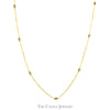 18 inch 1/2cttw Diamond By The Yard Necklace in 14k Yellow Gold - Thumbnail 1