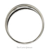Men's 1/4cttw Nick Set Diamond Wedding Band in 14k White Gold - Thumbnail 2