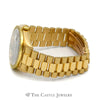 Rolex Presidential Day-Date 18238 with Black Mother of Pearl Dial & Diamond Bezel in 18k Yellow Gold - Thumbnail 4