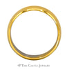 14k Yellow Gold 7.25mm Polished Wedding Band Size 9.5 - Thumbnail 2