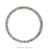 Circle of Love .15cttw Diamond Pendant in 10k White Gold - Thumbnail 1