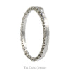Circle of Love .15cttw Diamond Pendant in 10k White Gold - Thumbnail 2