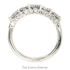 1cttw 5 Round Diamond Band in 14k White Gold - Thumbnail 2
