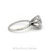 1cttw 7 Diamond Cluster Ring in 14k White Gold - Thumbnail 3