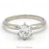 1.02ct Diamond Solitaire Engagement Ring in 14k White Gold - I1 H - Thumbnail 1